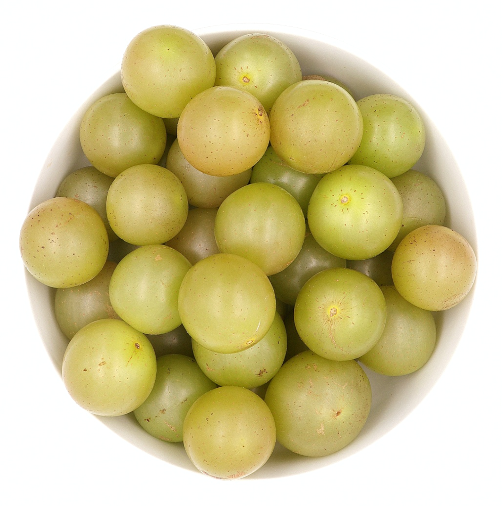 Muscadines in a bowl